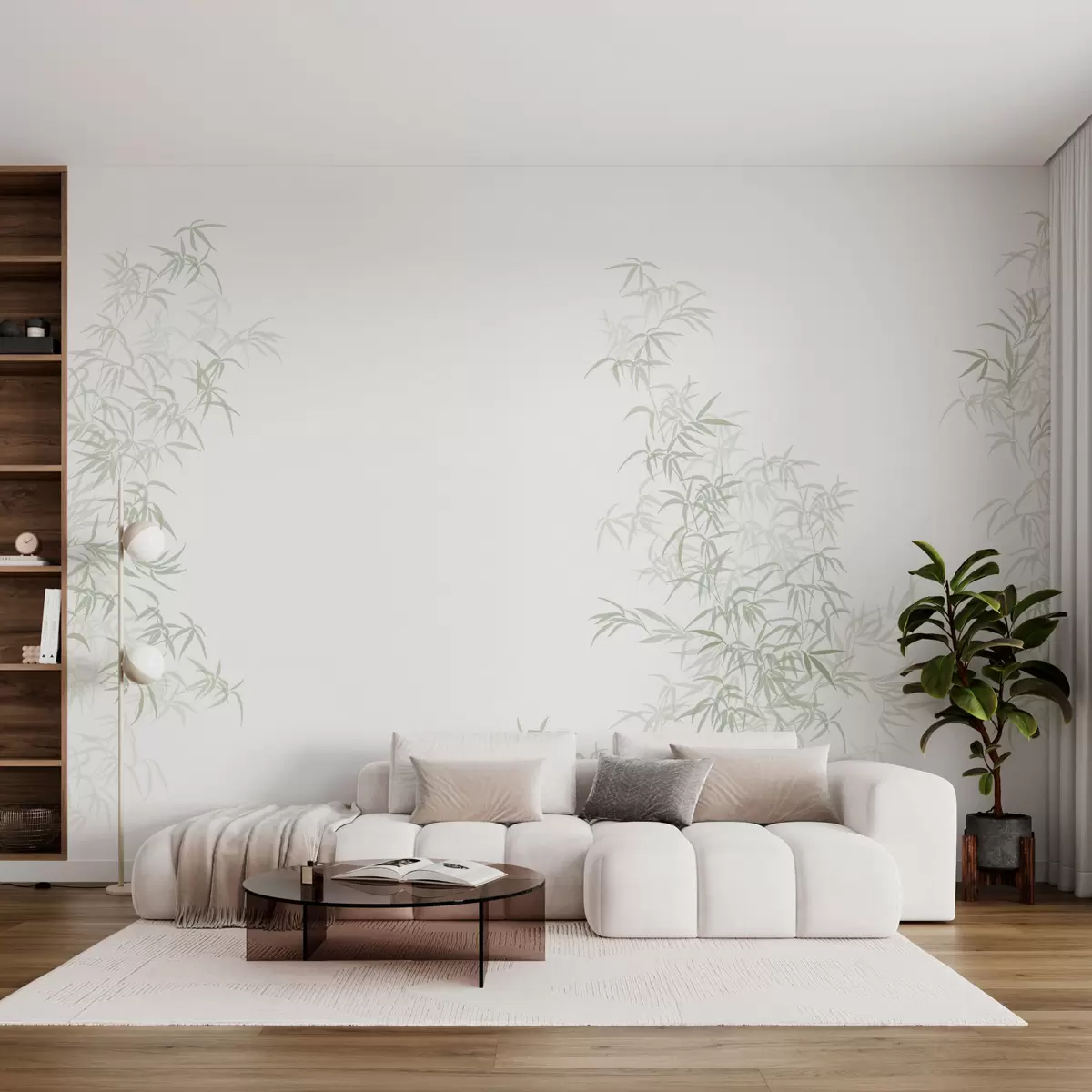 Fototapeedid Bambus minimalism wabi-sabi w08555v2