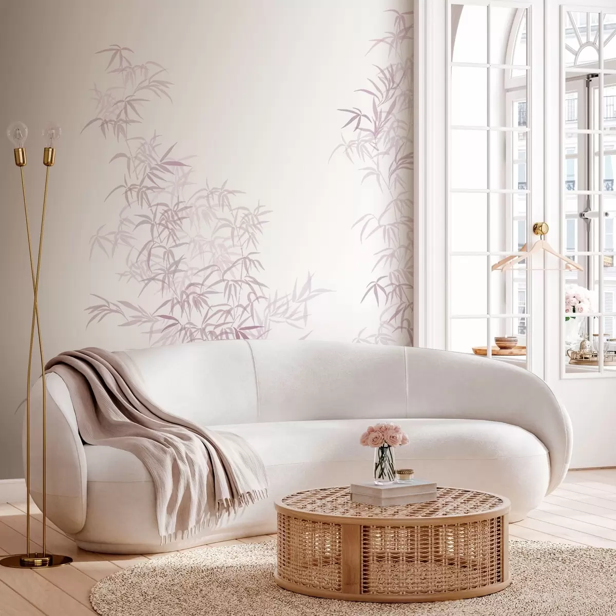 Fototapeedid Bambus minimalism wabi-sabi w08555v4