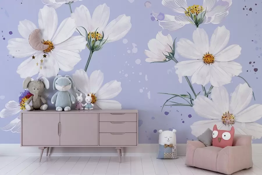 Fototapeedid Sinine lill Touch w02651v1