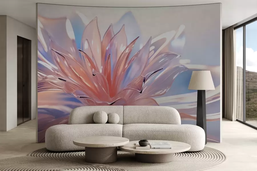 Fototapeedid Suur kristall lill w02623