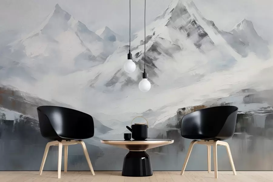 Fototapeedid Stiliseeritud mäed w02681