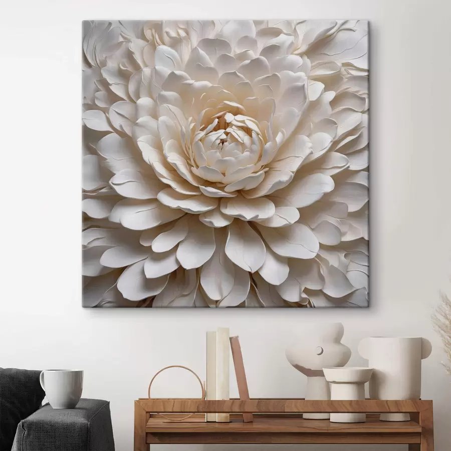 Fototapeedid Suured abstraktsed kroonlehed s42131