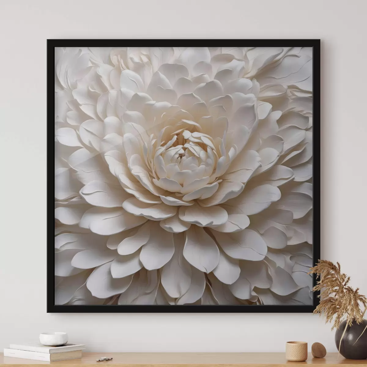 Plakat Suured abstraktsed kroonlehed f42131