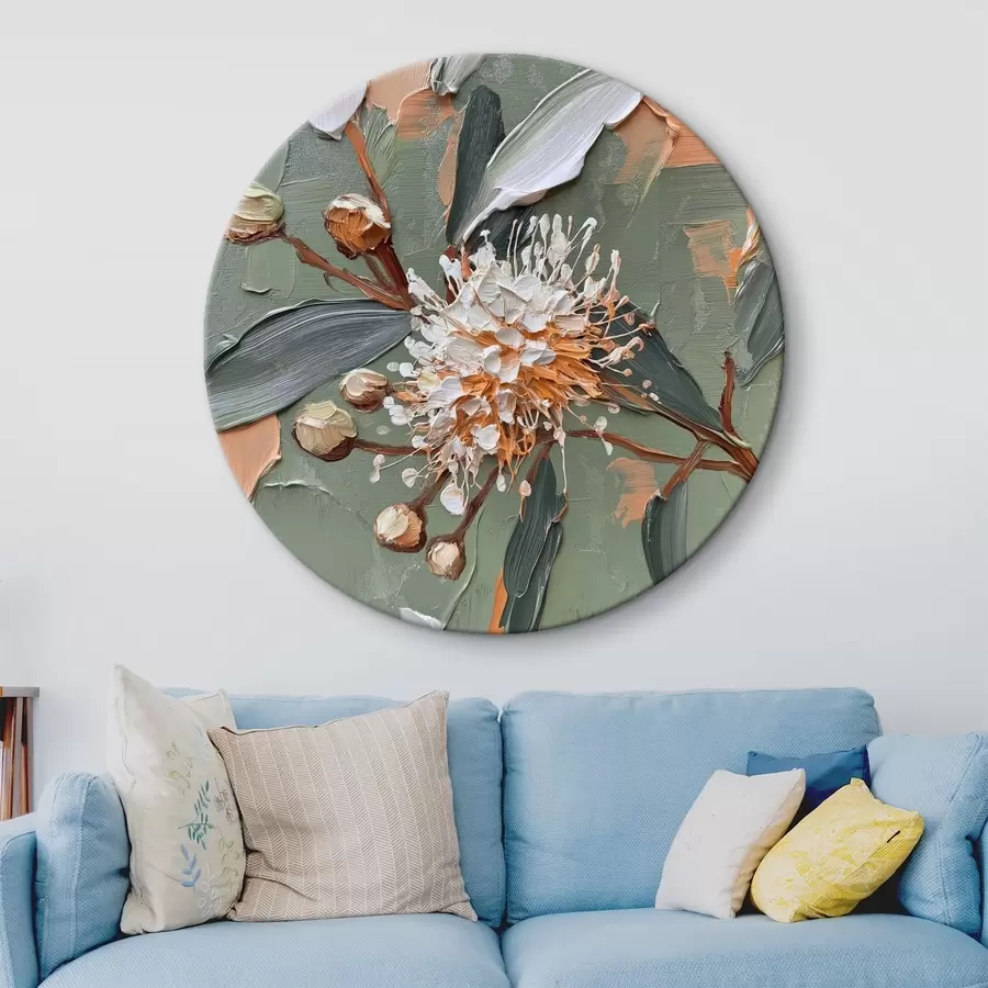 Fototapeedid Oks lilledega r41155