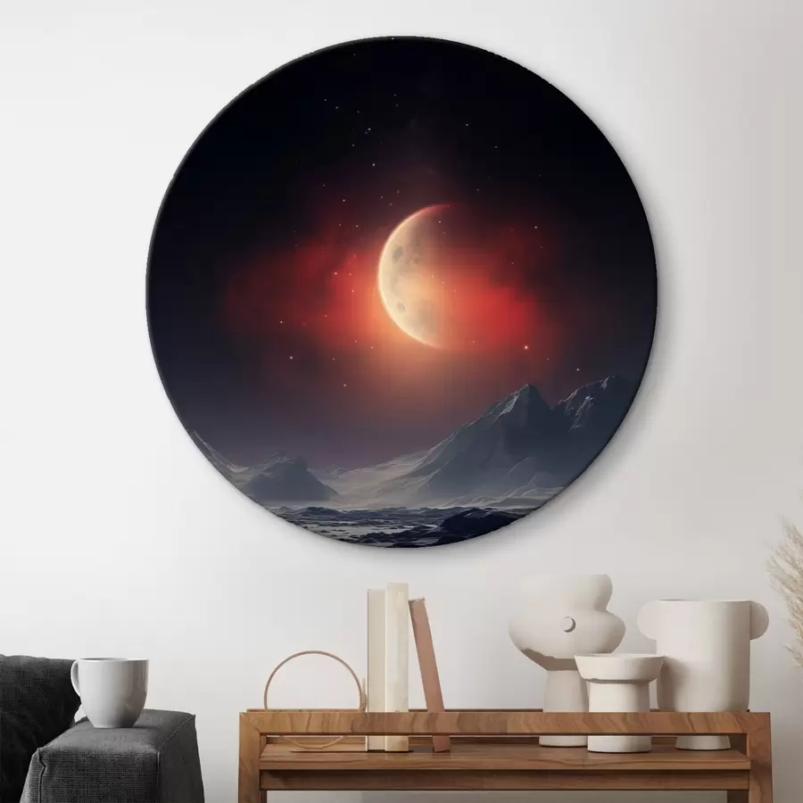 Pilt Päikeseloojang Marsi kohal r41202