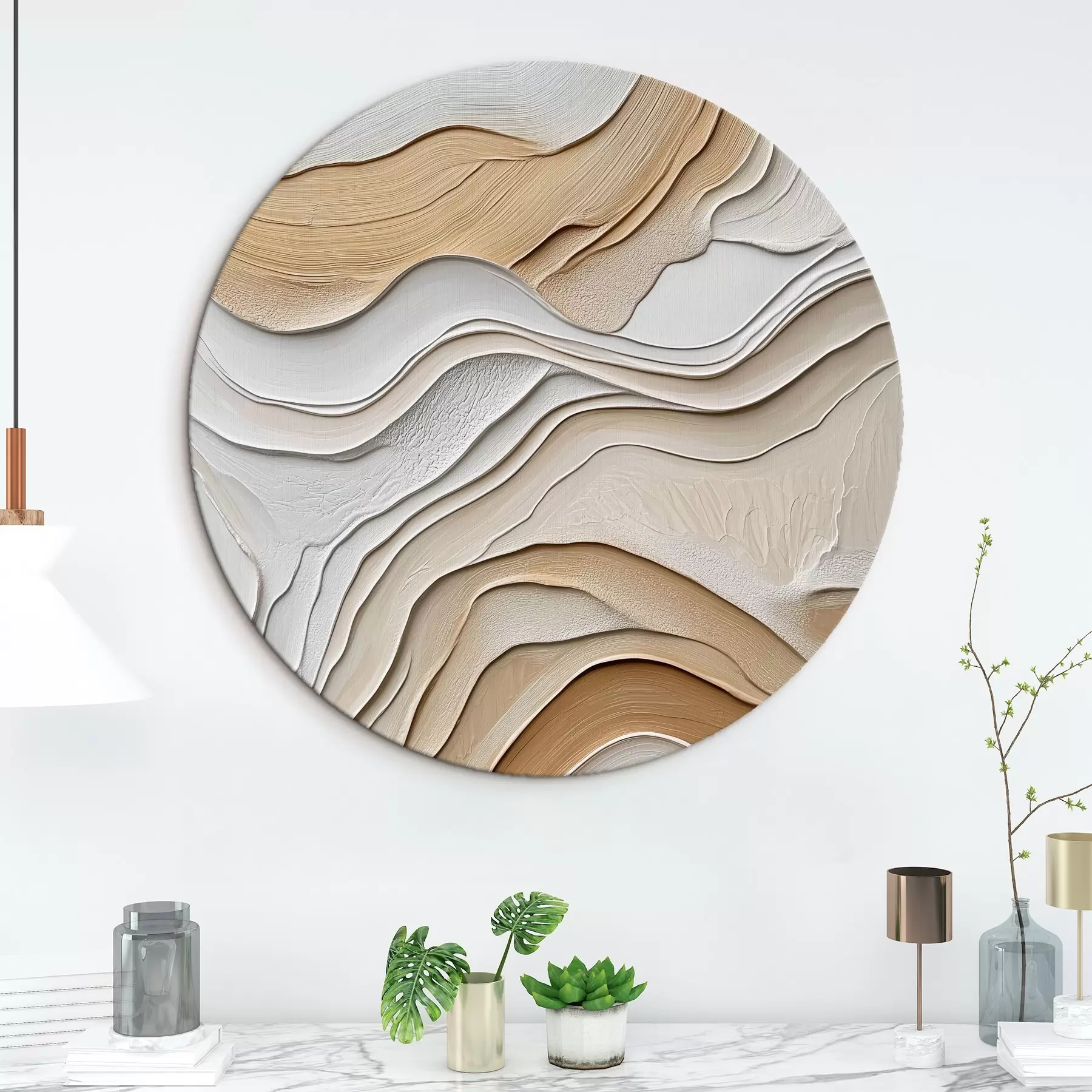 Pilt Abstraktsioon koos tekstuuri imitatsiooniga r41350