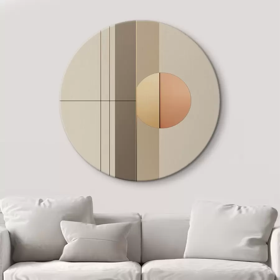 Pilt Abstraktsioon geomeetriliste kujunditega r41359