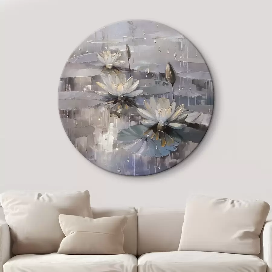 Fototapeedid Stiilsed vesiroosid on uus trend r41400