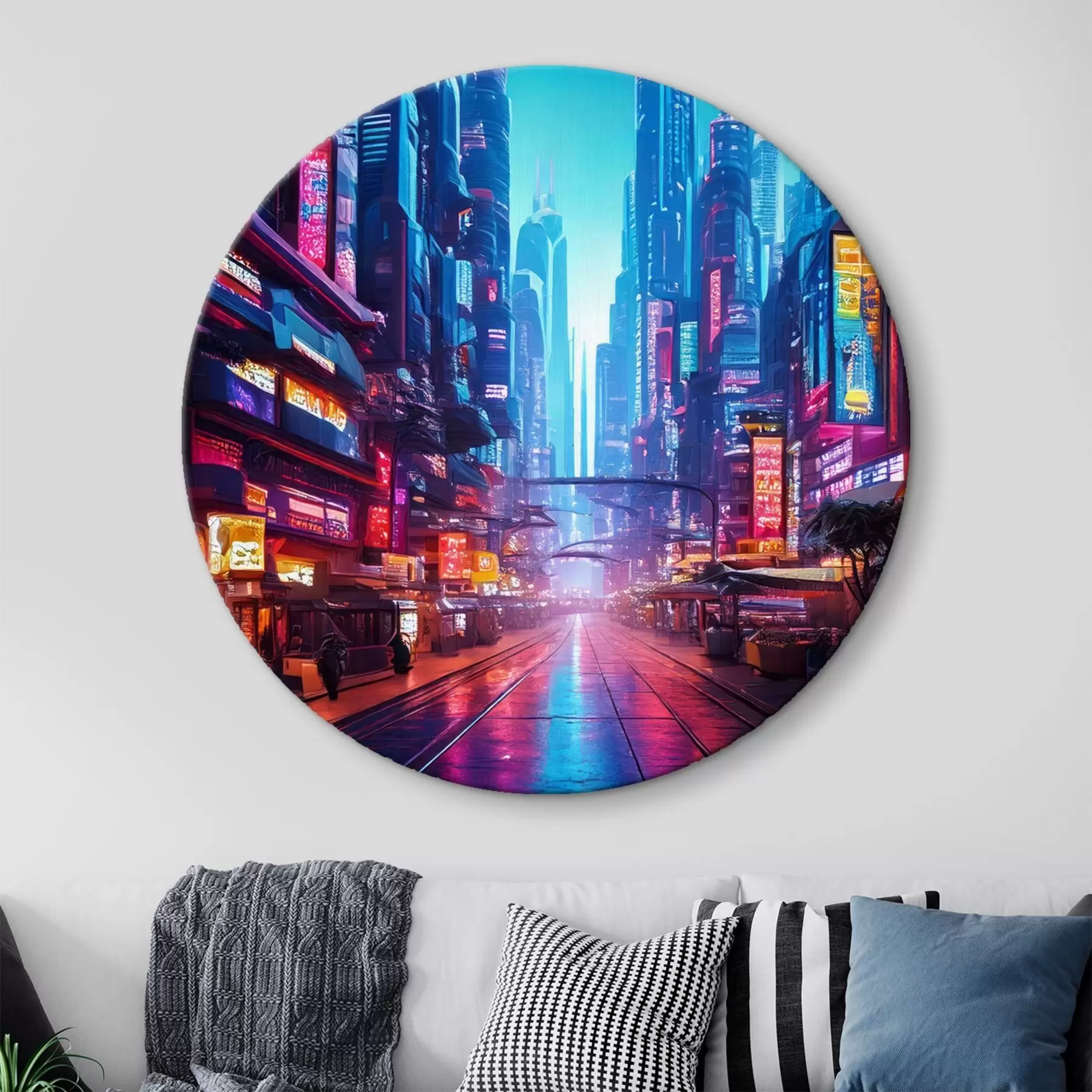 Pilt futuristlik öine linn r41410