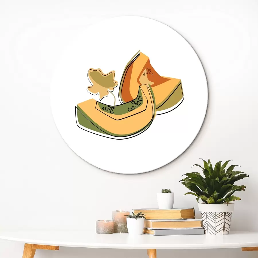 Pilt Meloni lineaarne joonis, abstraktsioon r41466