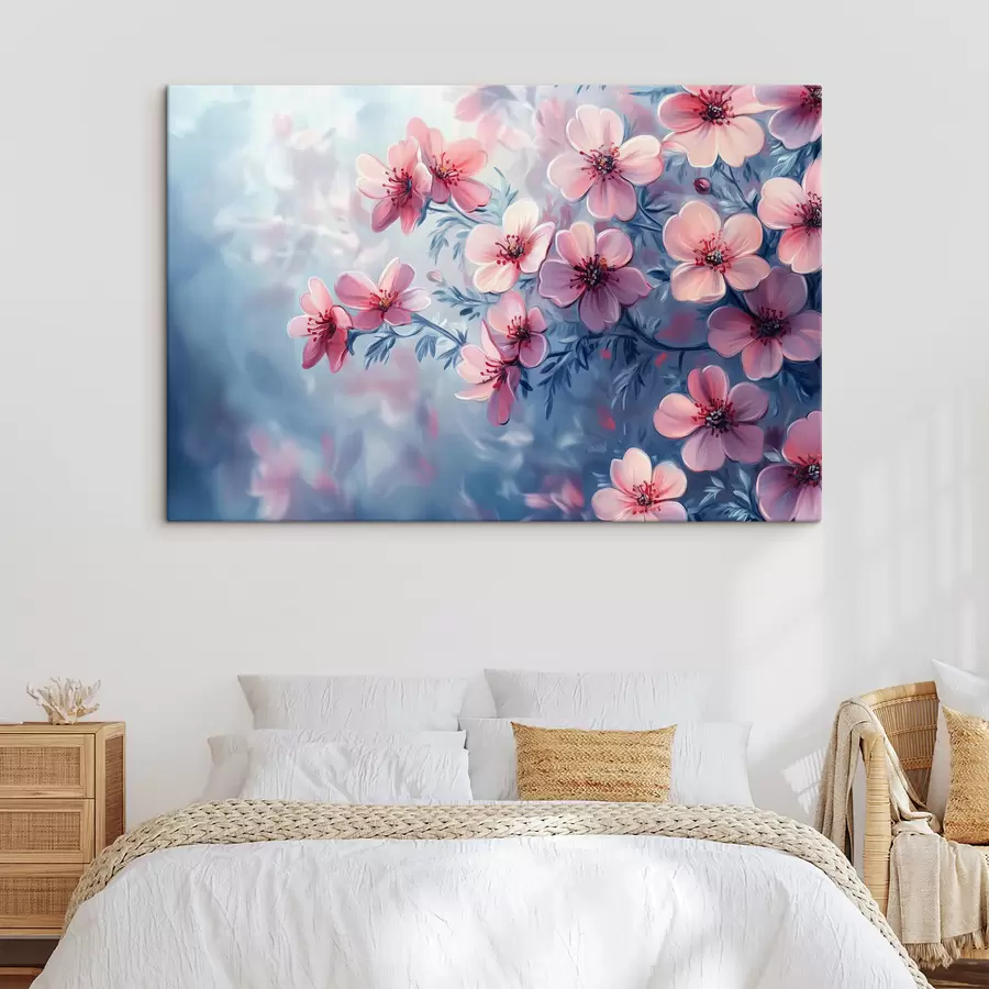 Pilt Õrnroosad õied s42322