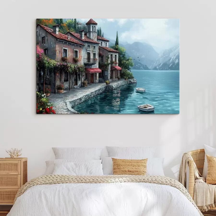 Pilt Maja järve kohal mägedes s42334