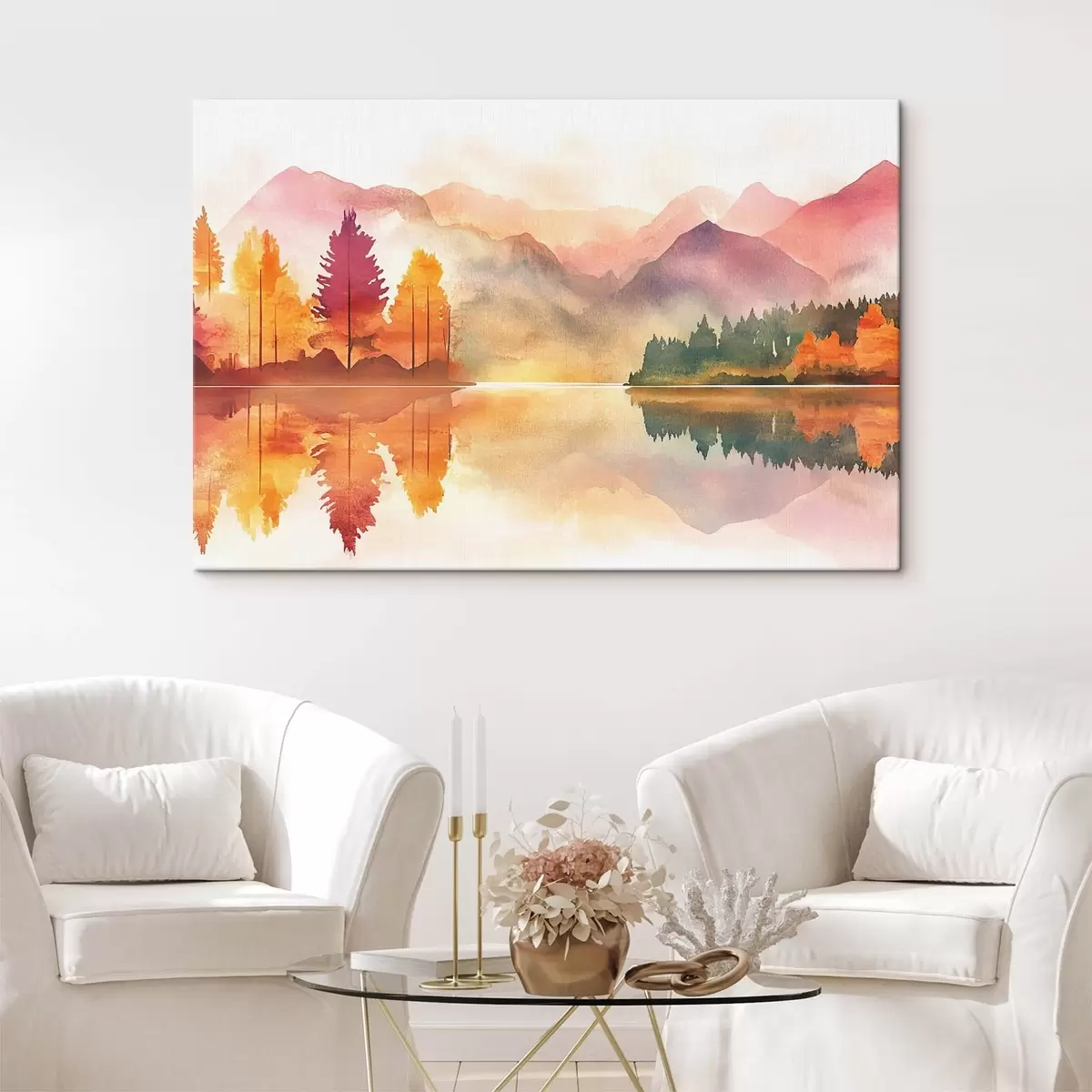 Pilt Mäed akvarellistiilis s42183