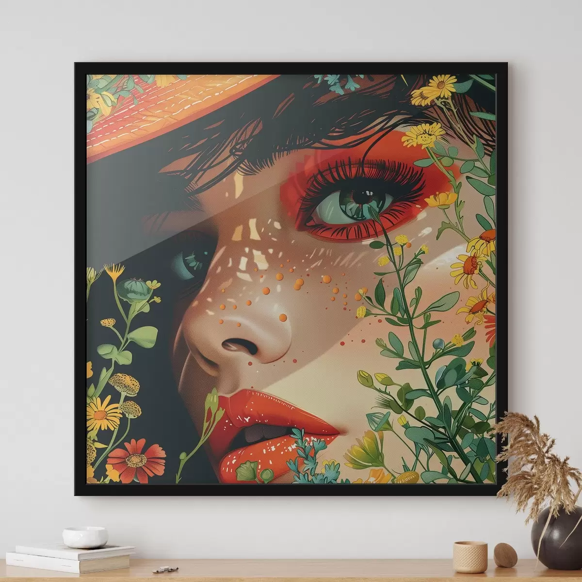 Plakat Tüdruku särav välimus f42082