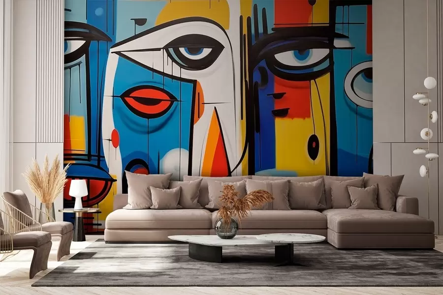 Fototapeedid Abstraktne portree w02698