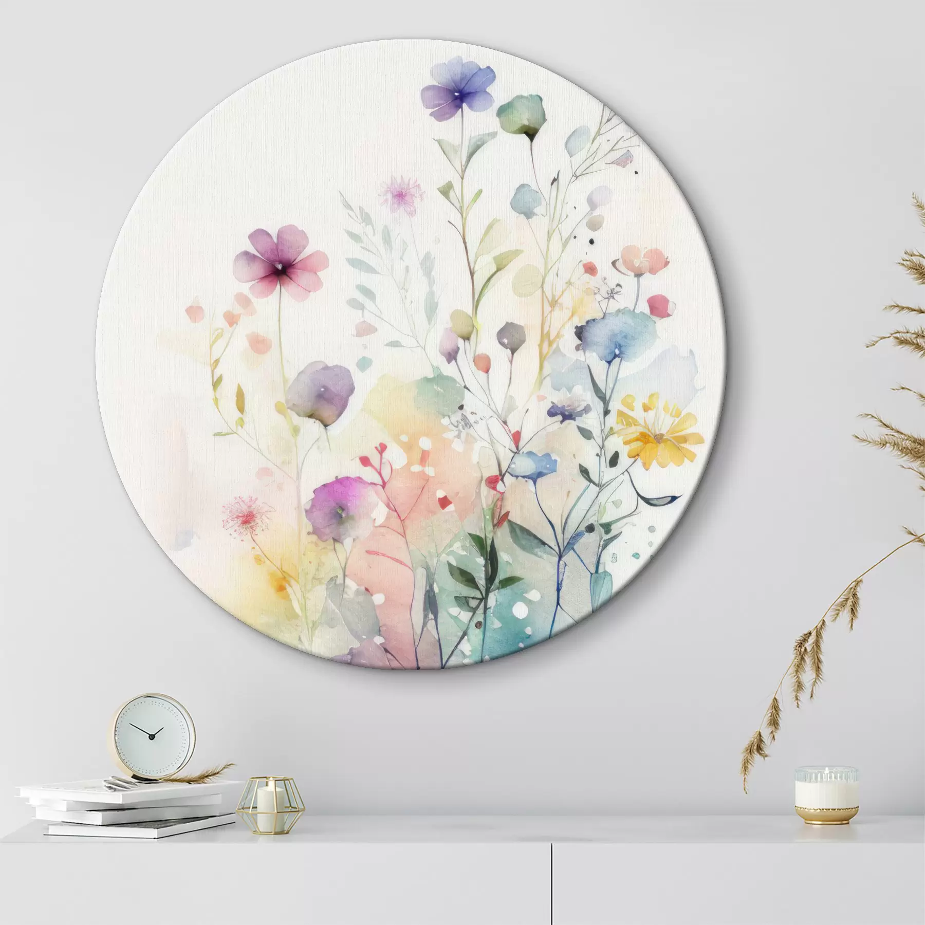 Pilt Akvarell lilled r31227