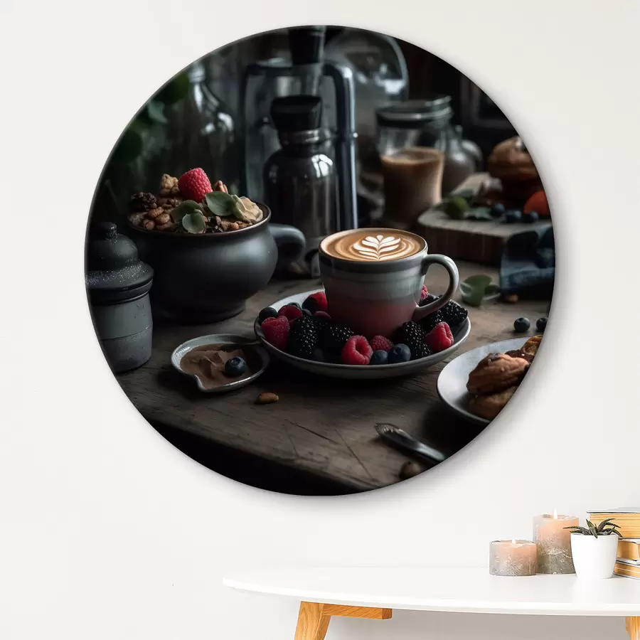 Pilt Tervislik hommikusöök cappuccino'ga r32154