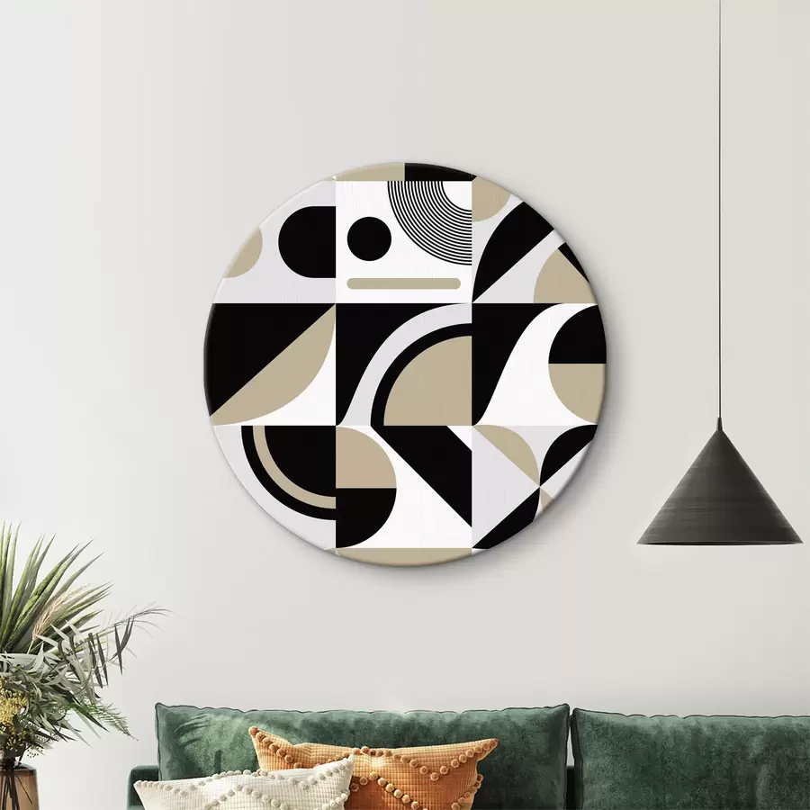 Pilt Geomeetriliste kujundite muster r37146