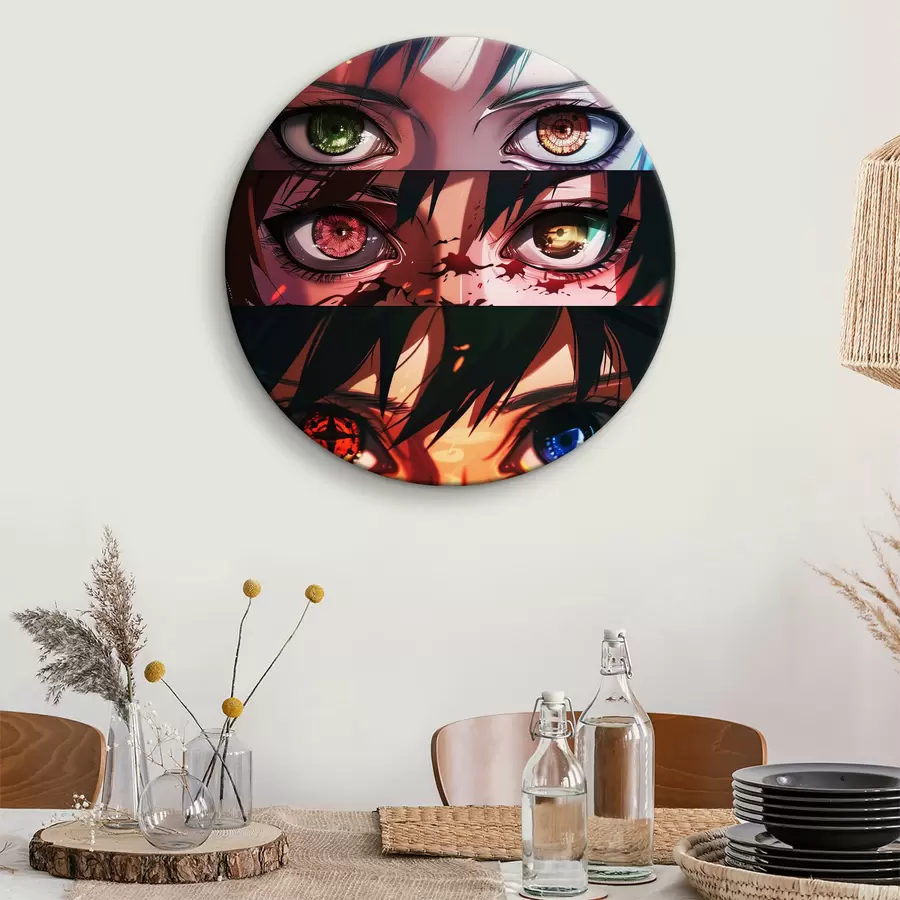 Pilt Cartoonide silmade kollaaž r37259