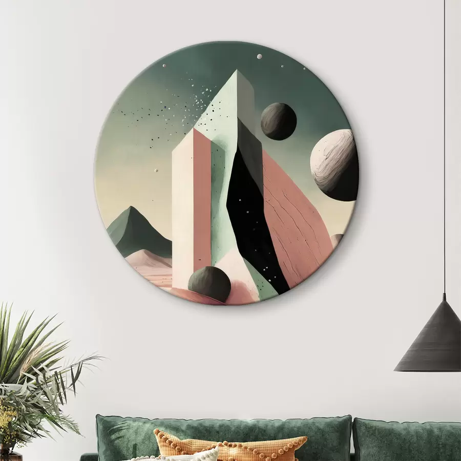 Pilt Digitaalne kõrbemaastik kunst r37363