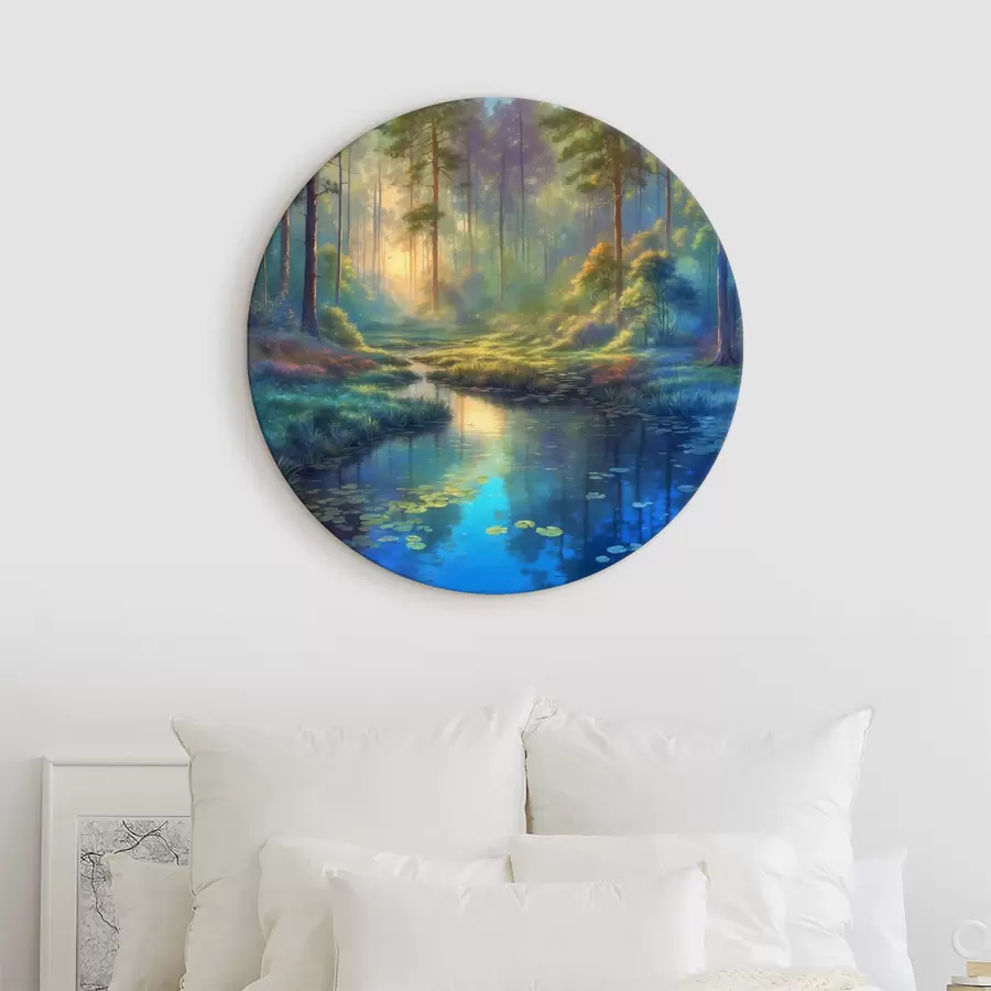 Pilt Jõgi metsas r37809