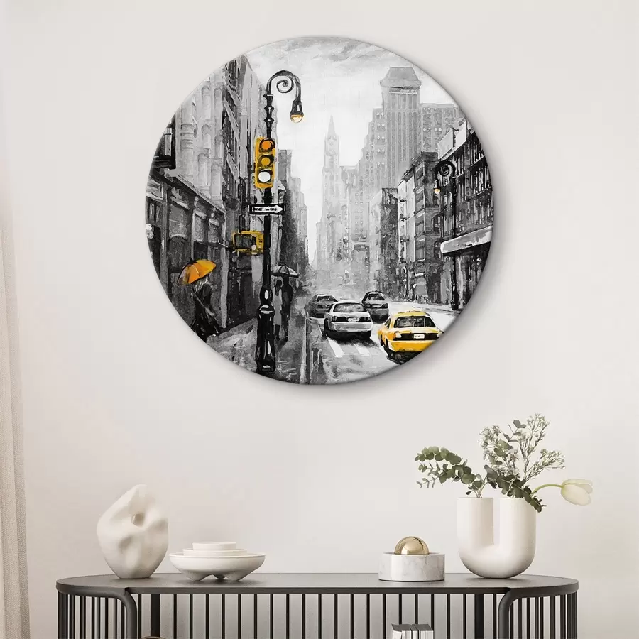 Pilt Vihmane päev linna tänavatel r37892v1