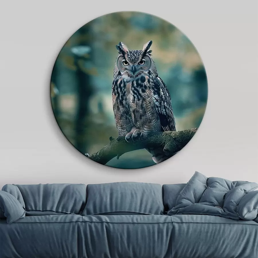 Pilt Oksal istuv öökull r38249