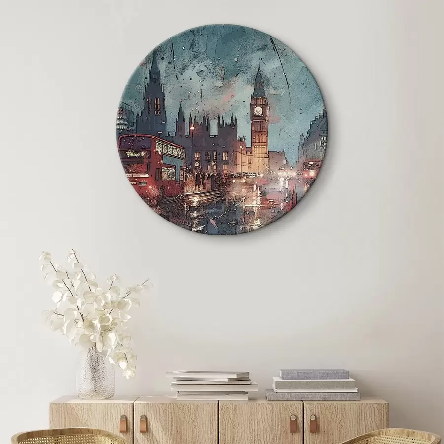 Pilt Linnatänav koos kellatorniga r38472