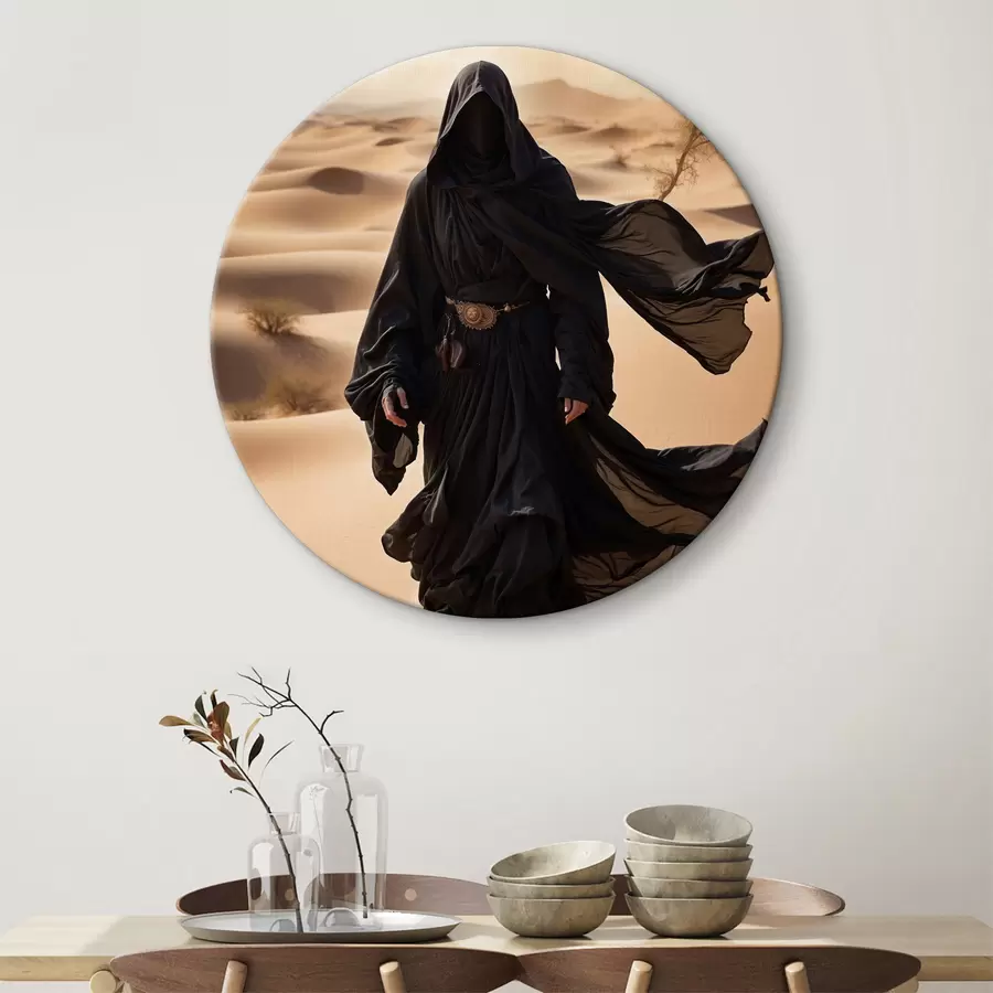 Pilt Salapärane rändaja kõrbe liivadel r38586