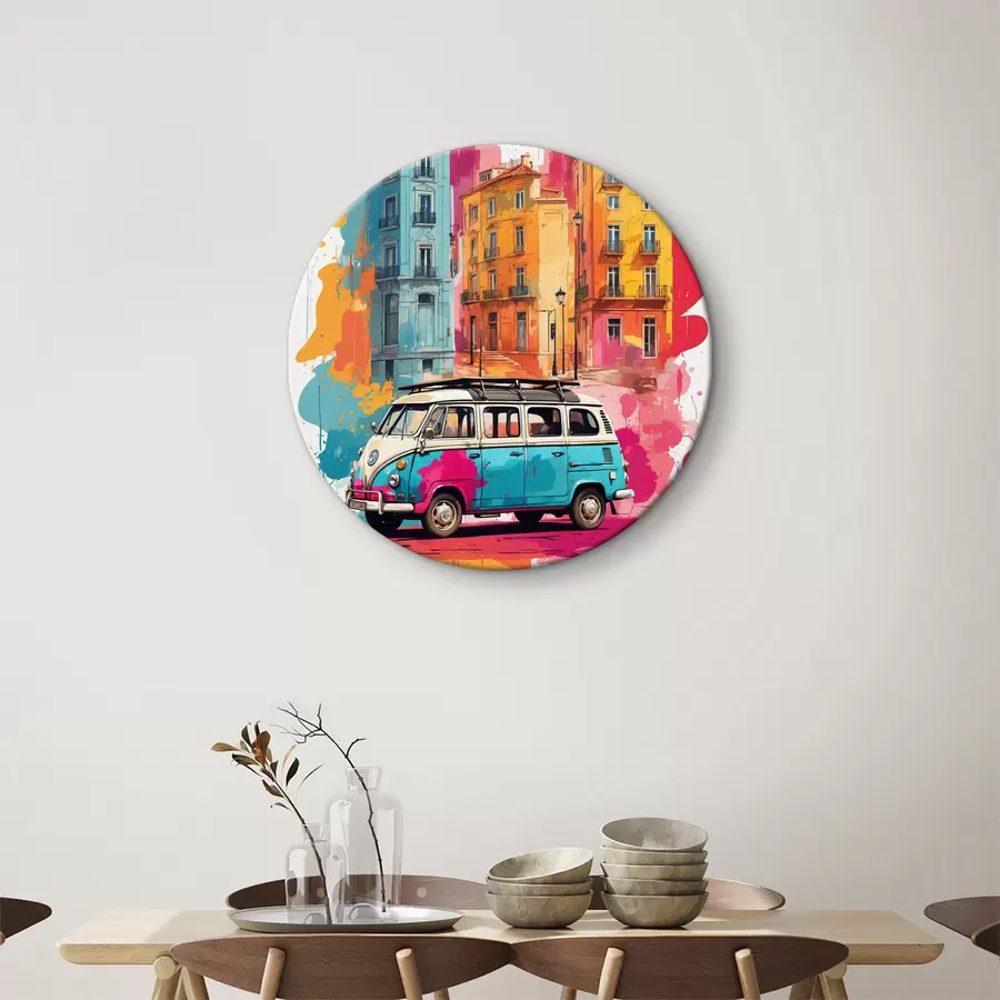 Pilt Värviline teekond läbi linnapunktide r38593