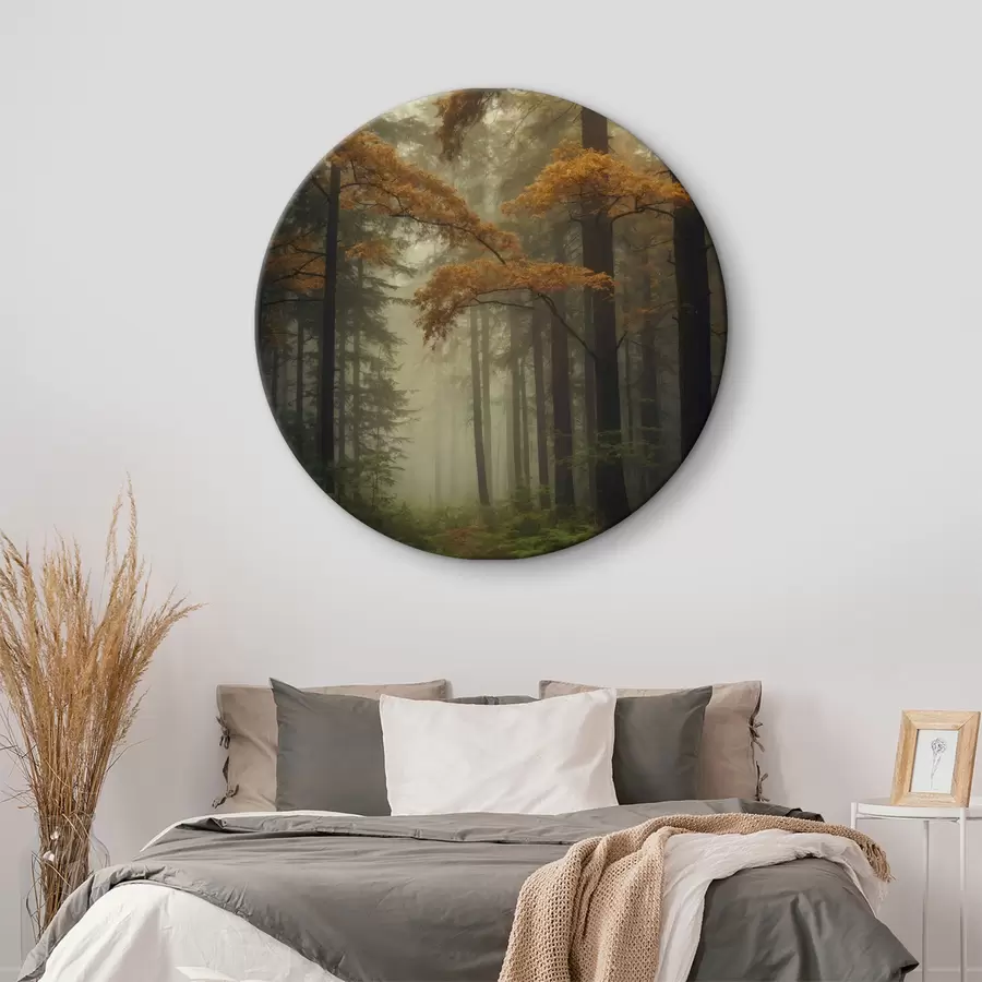 Pilt Udu sügiseses metsas r40474