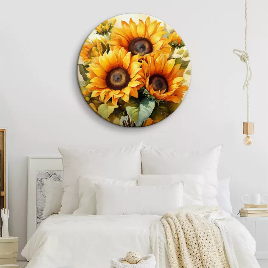 Fototapeedid suured päevalilled, kollased päevalilled r40710