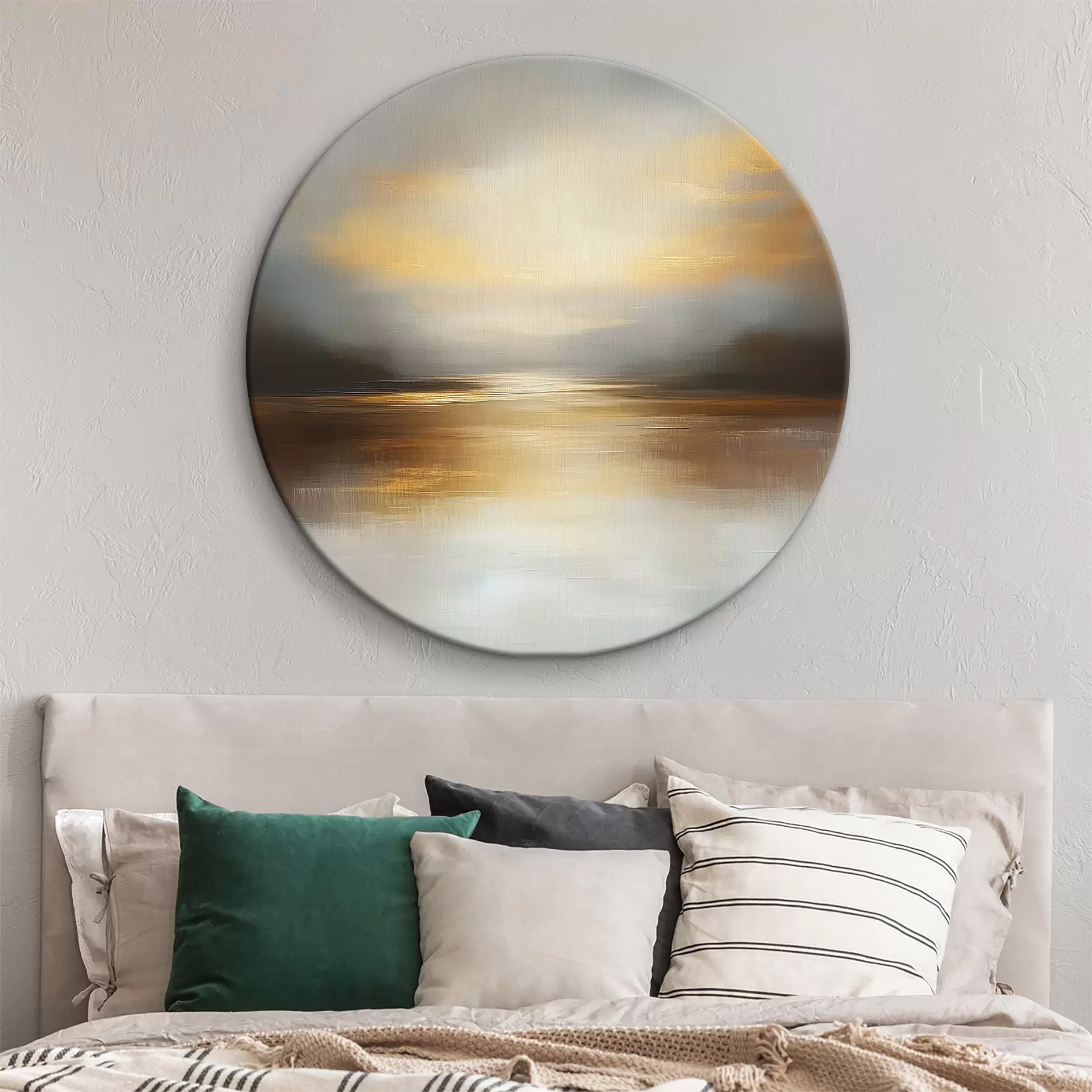 Pilt Abstraktne maastik päikeseloojanguga r40738