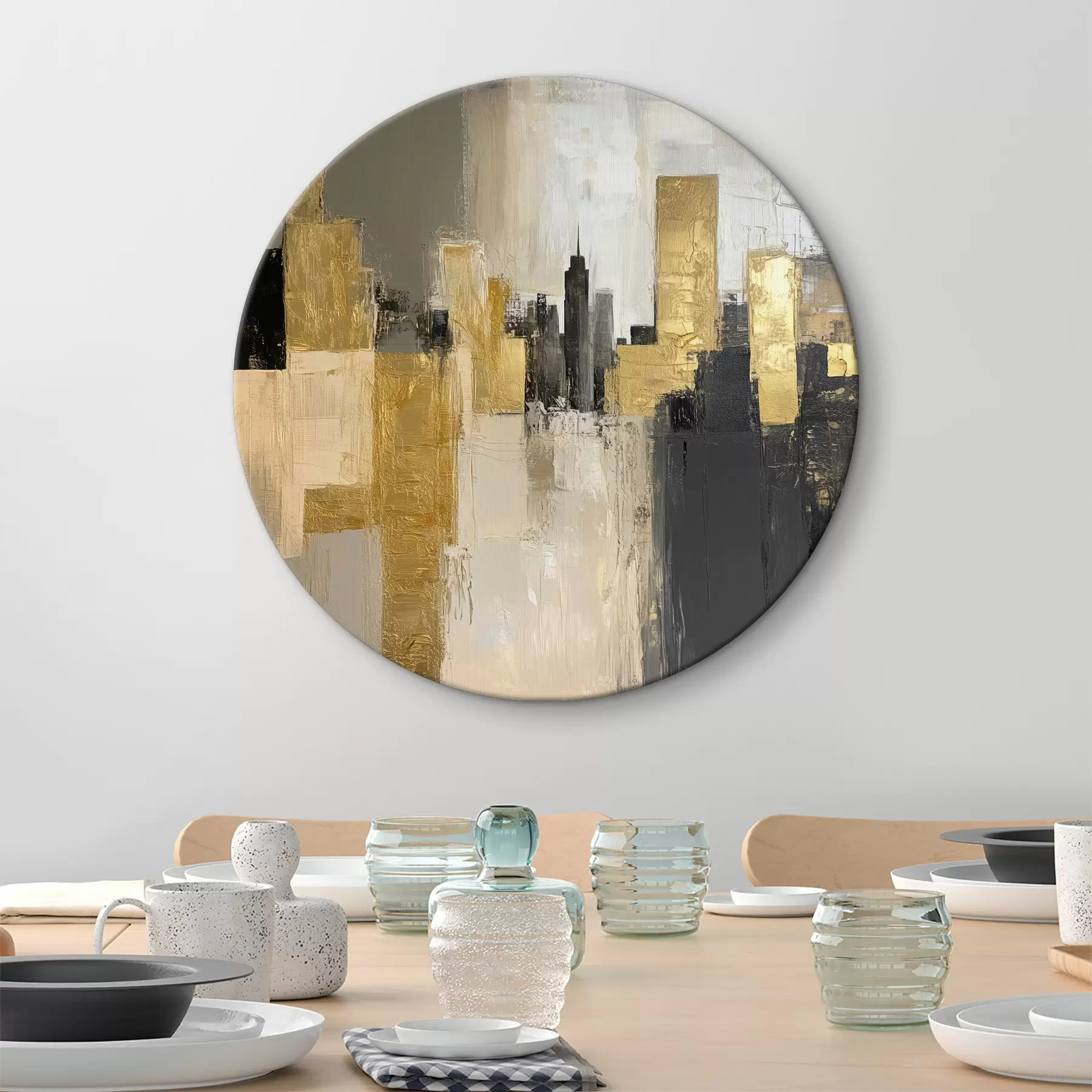 Pilt Abstraktne pilt linnast r40831