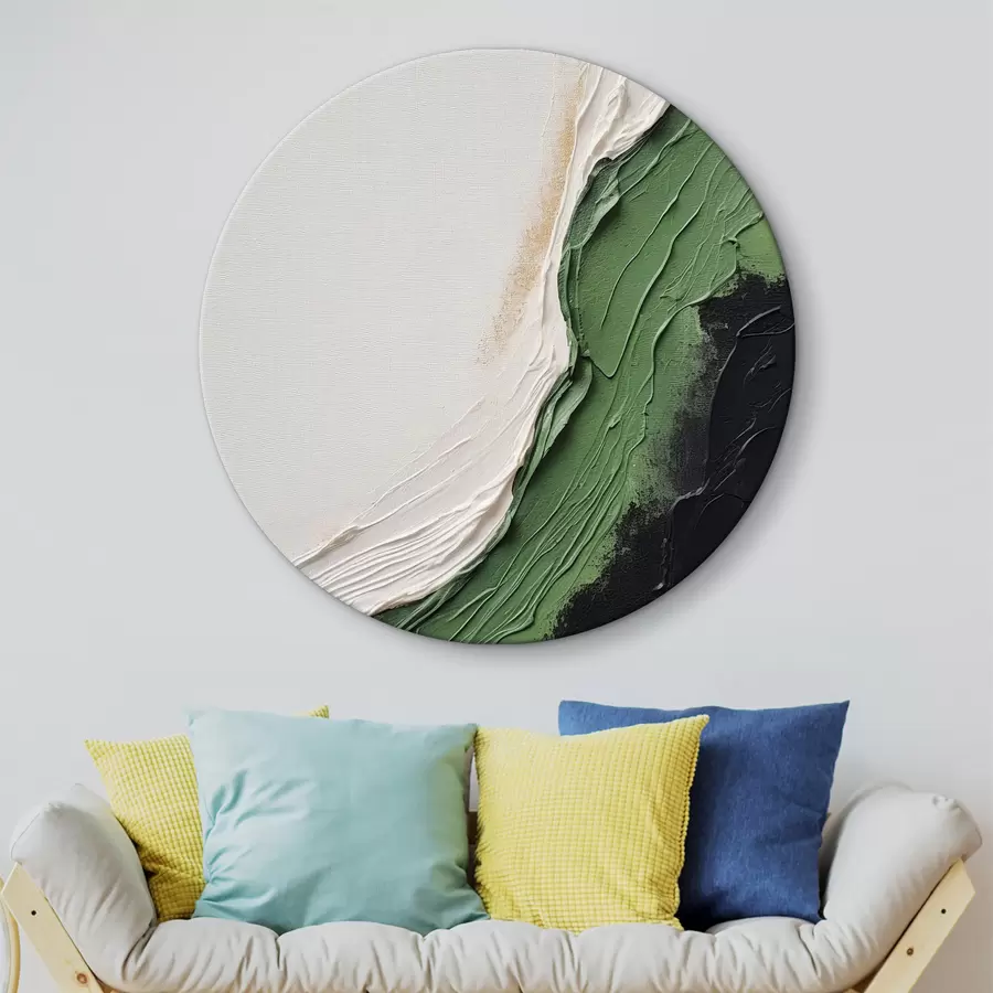 Pilt Stukk, roheline, tumedat värvi r40848