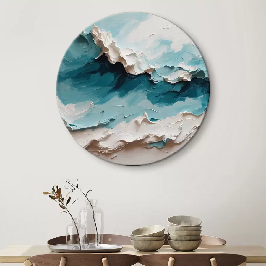 Fototapeedid Abstraktne laine ja merevaht r40859