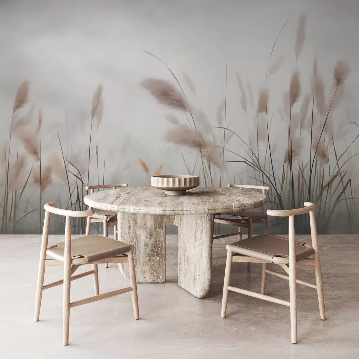 Fototapeedid Reed imitatsioonimaal w02724