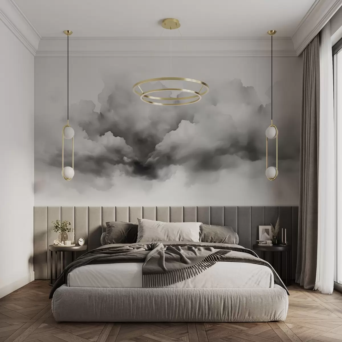 Fototapeedid Pilve imitatsioon akvarell w02727