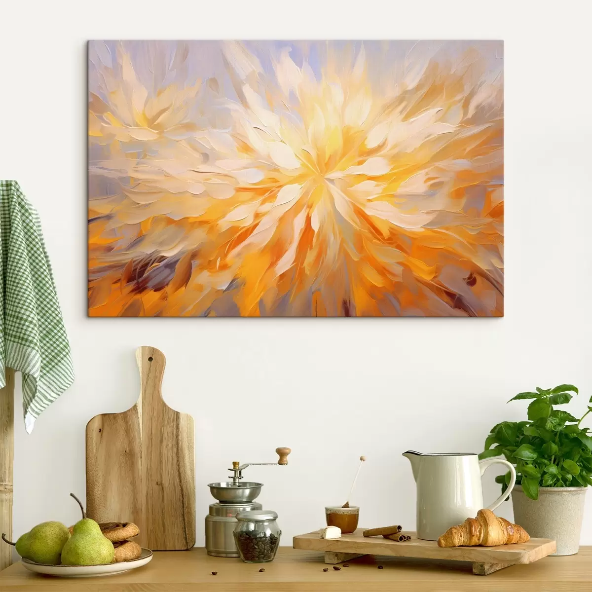 Pilt Suur abstraktne lill s42184