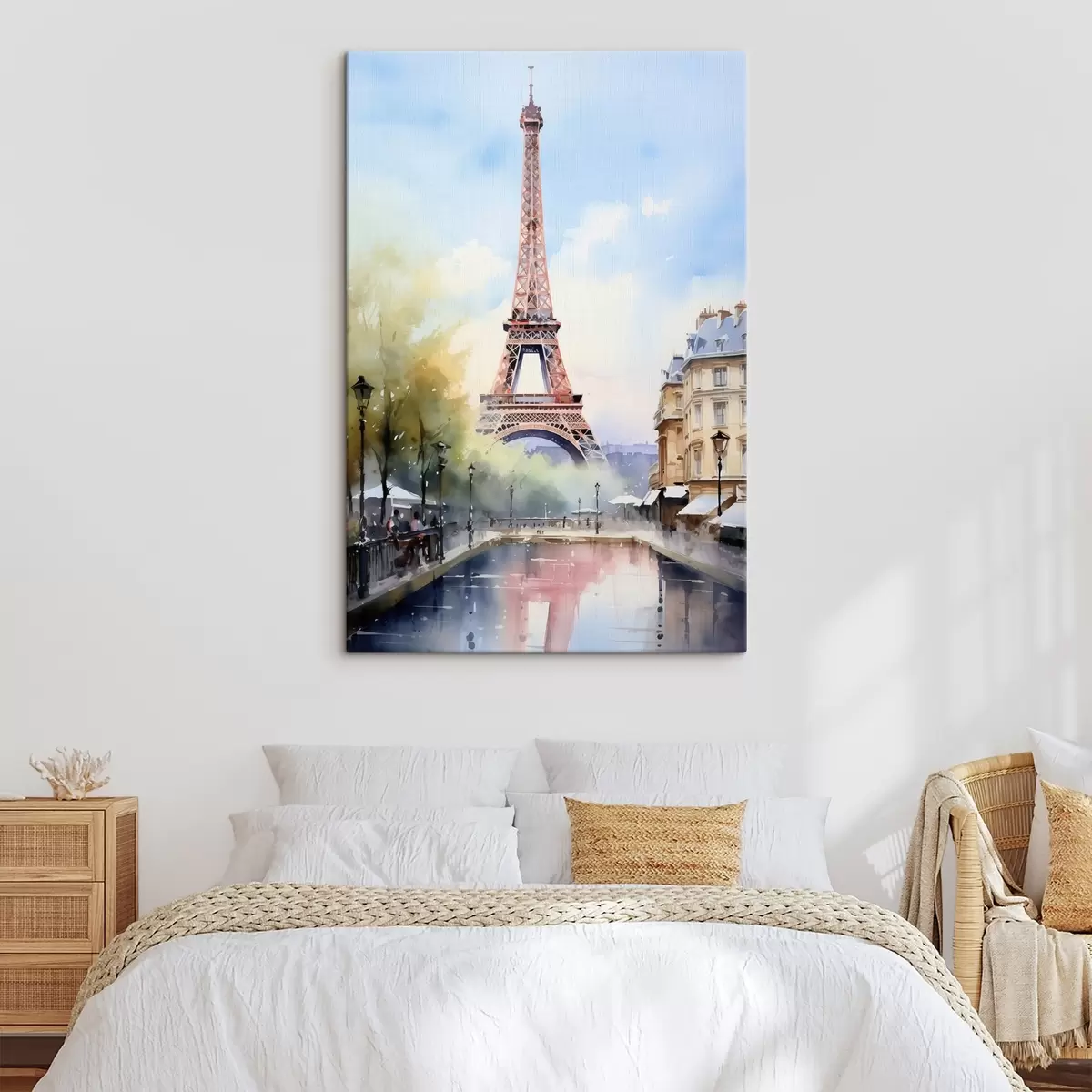 Pilt Pariisi vaade akvarellistiilis s42192