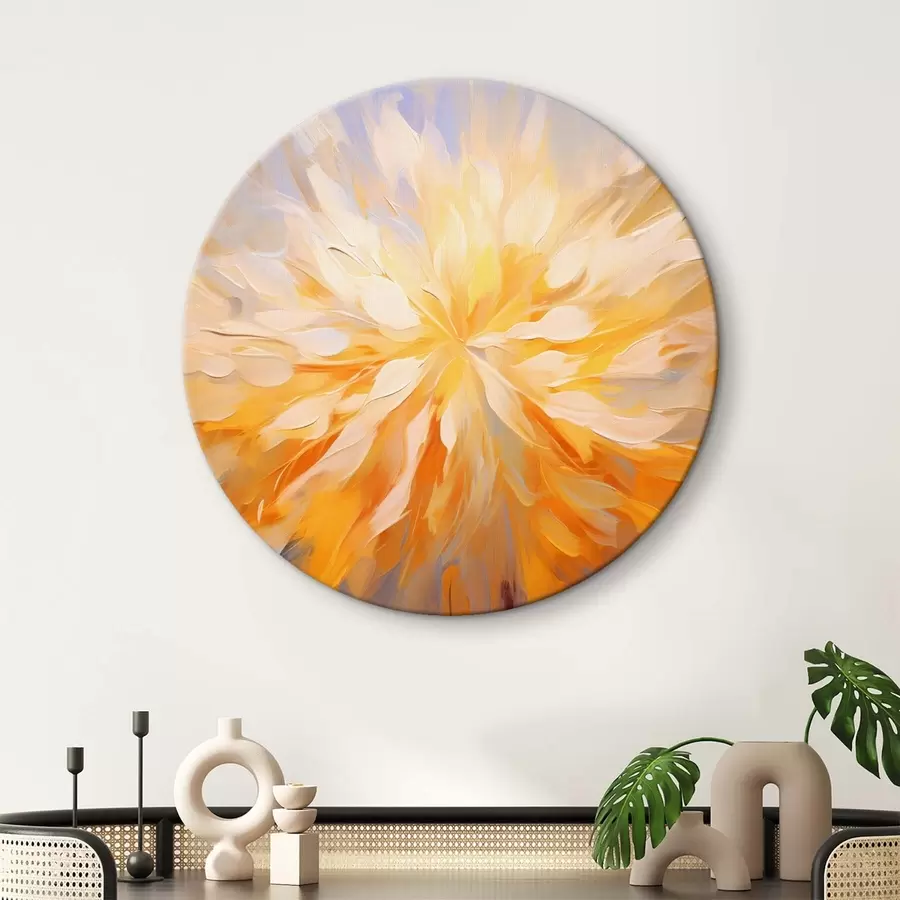 Fototapeedid Suur abstraktne lill r42184