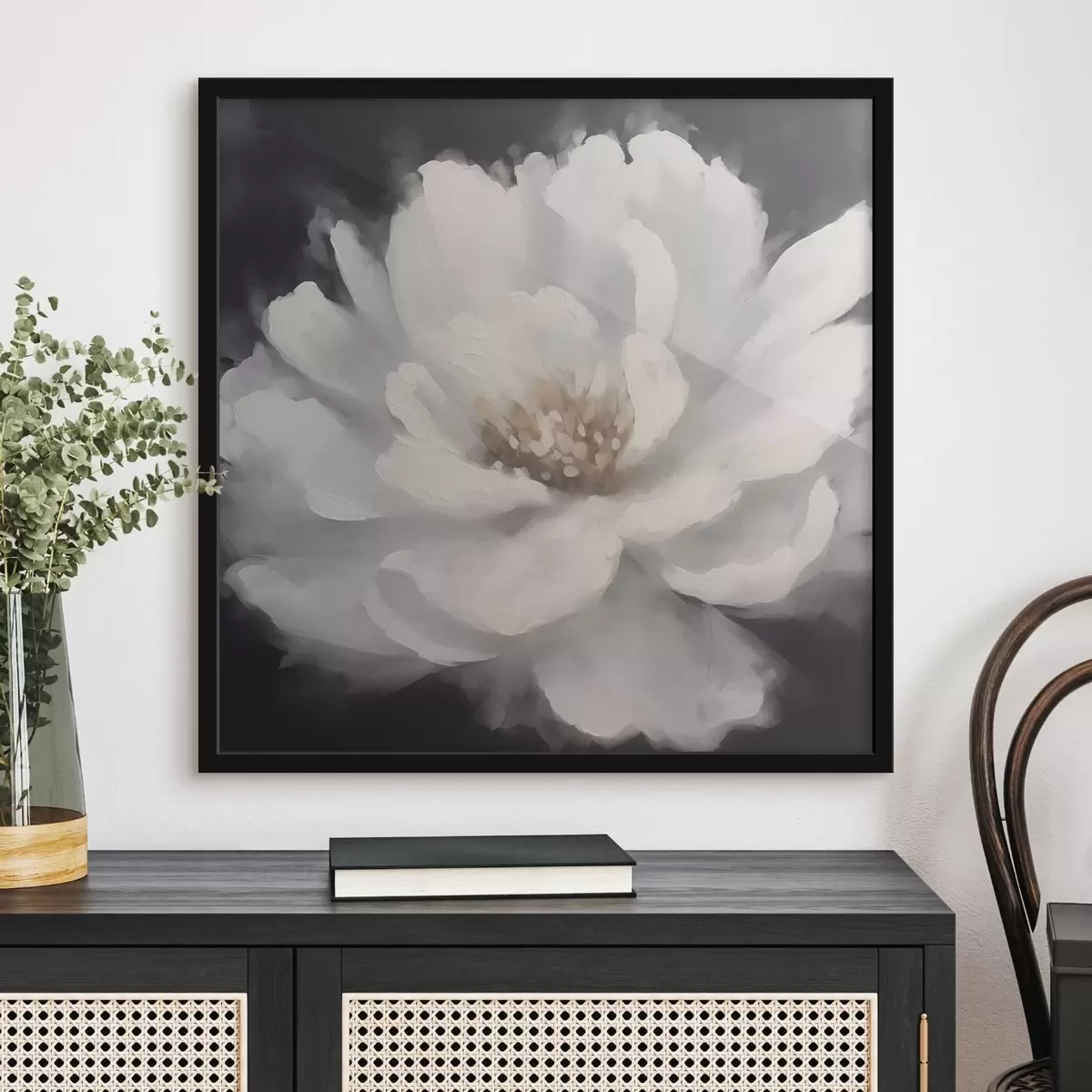 Plakat Valge pojeng f42338