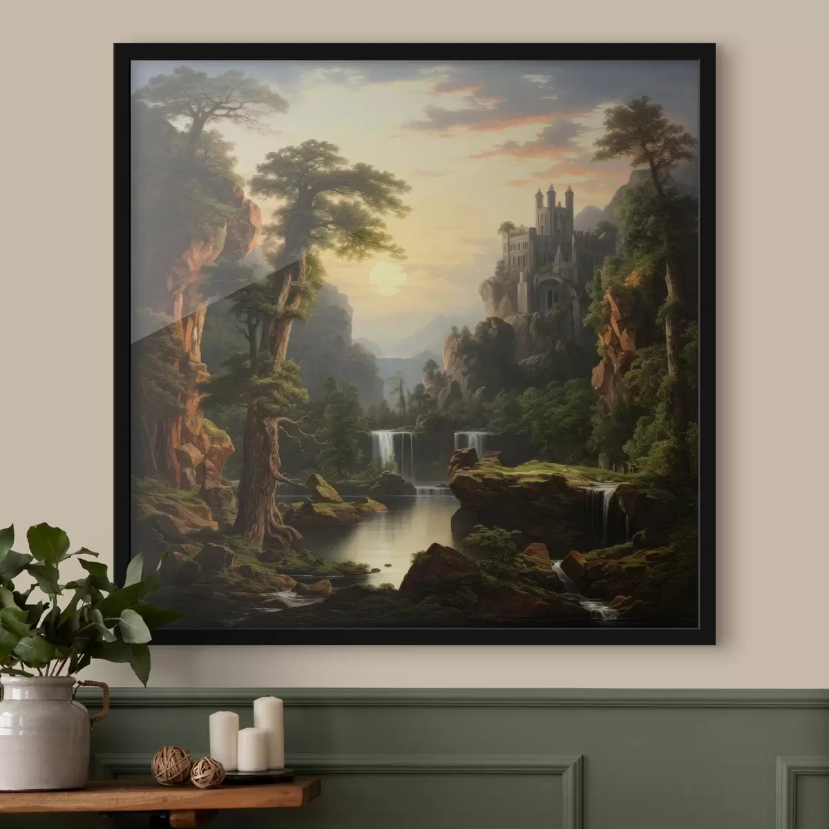 Plakat Veejuga mägedes f42386