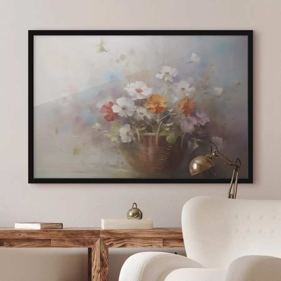 Fototapeedid Metsikute lillede imitatsioonimaal f42420