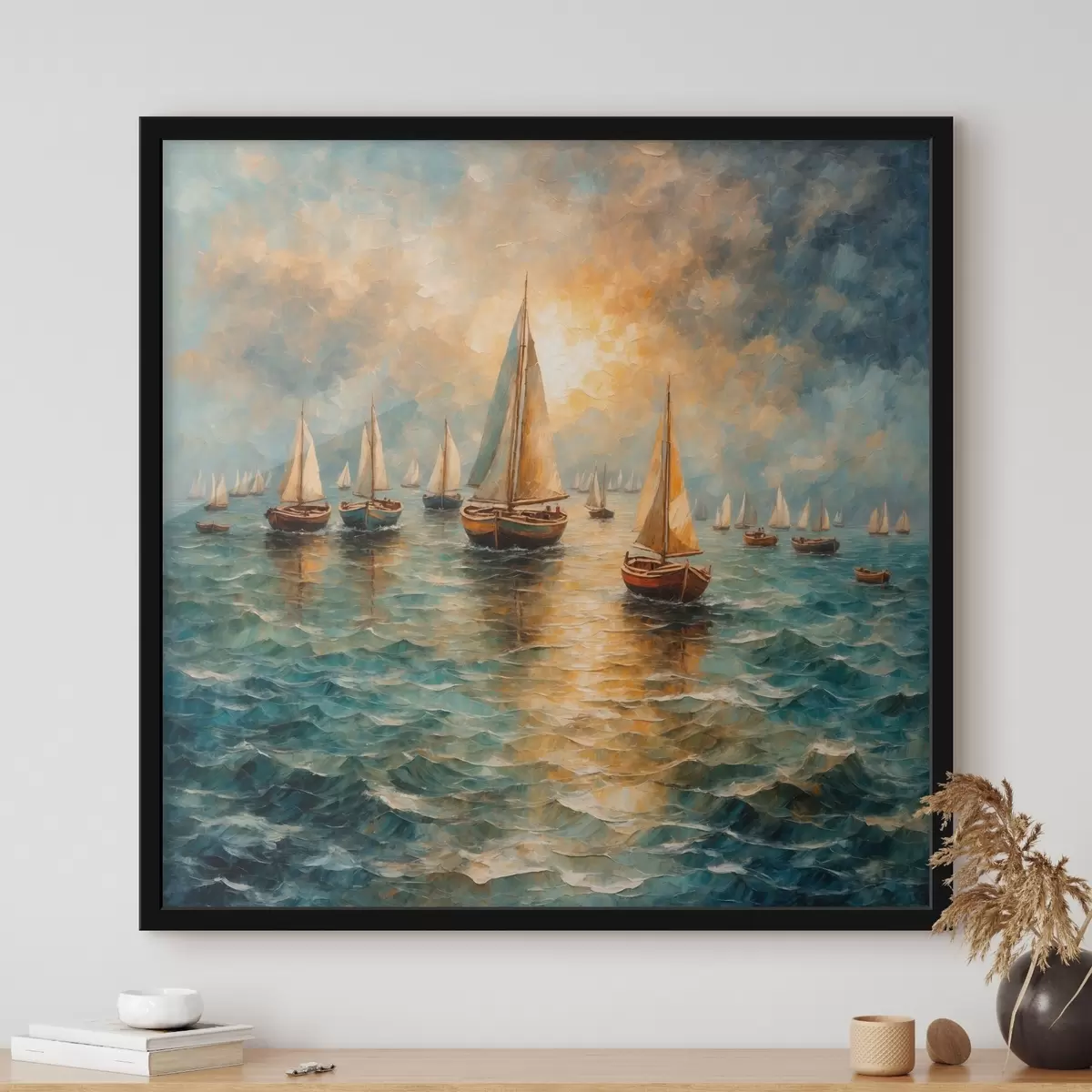 Plakat Laevad merel f42264