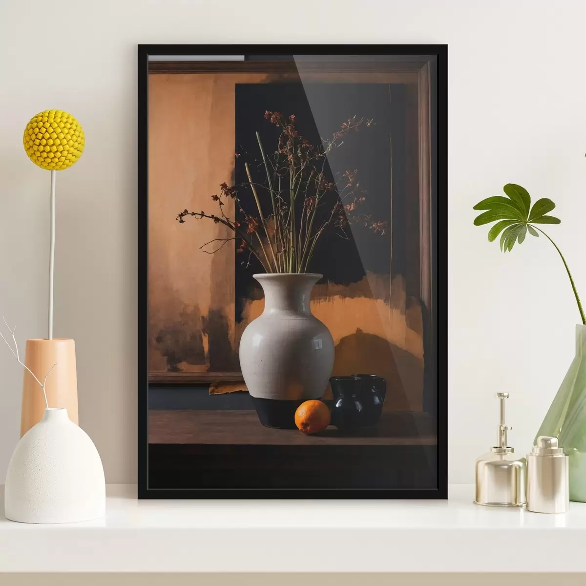 Plakat Vaas lilledega f42280