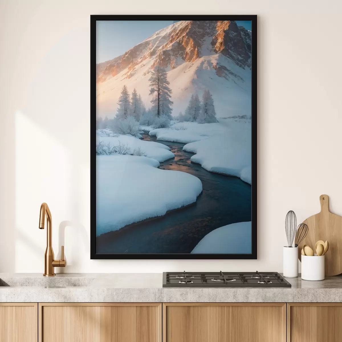 Plakat Mäele suunduv oja f42281