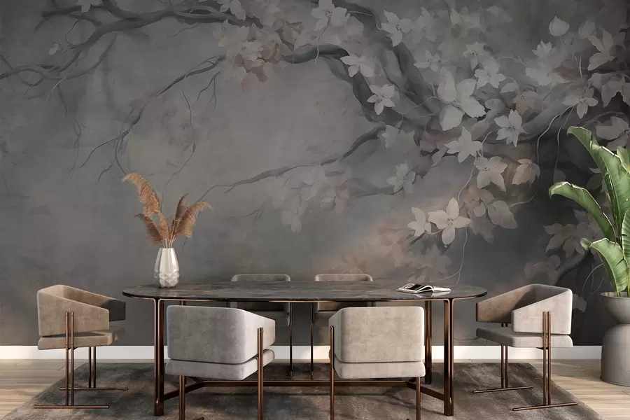 Fototapeedid Abstraktne lilleharu w02823