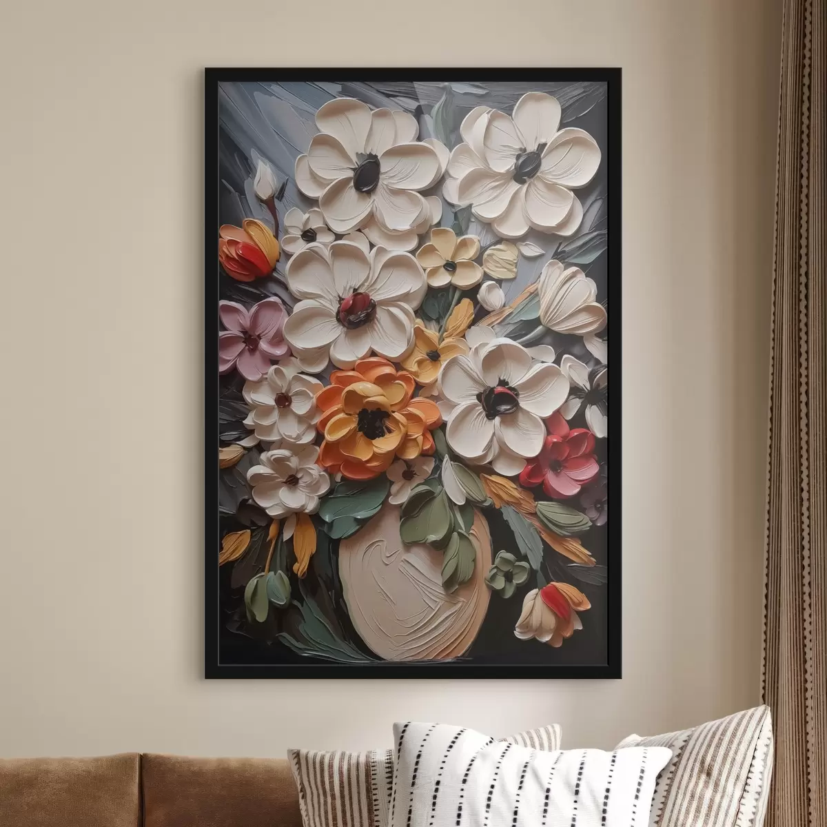 Plakat Lillede imitatsioon lööki f42472