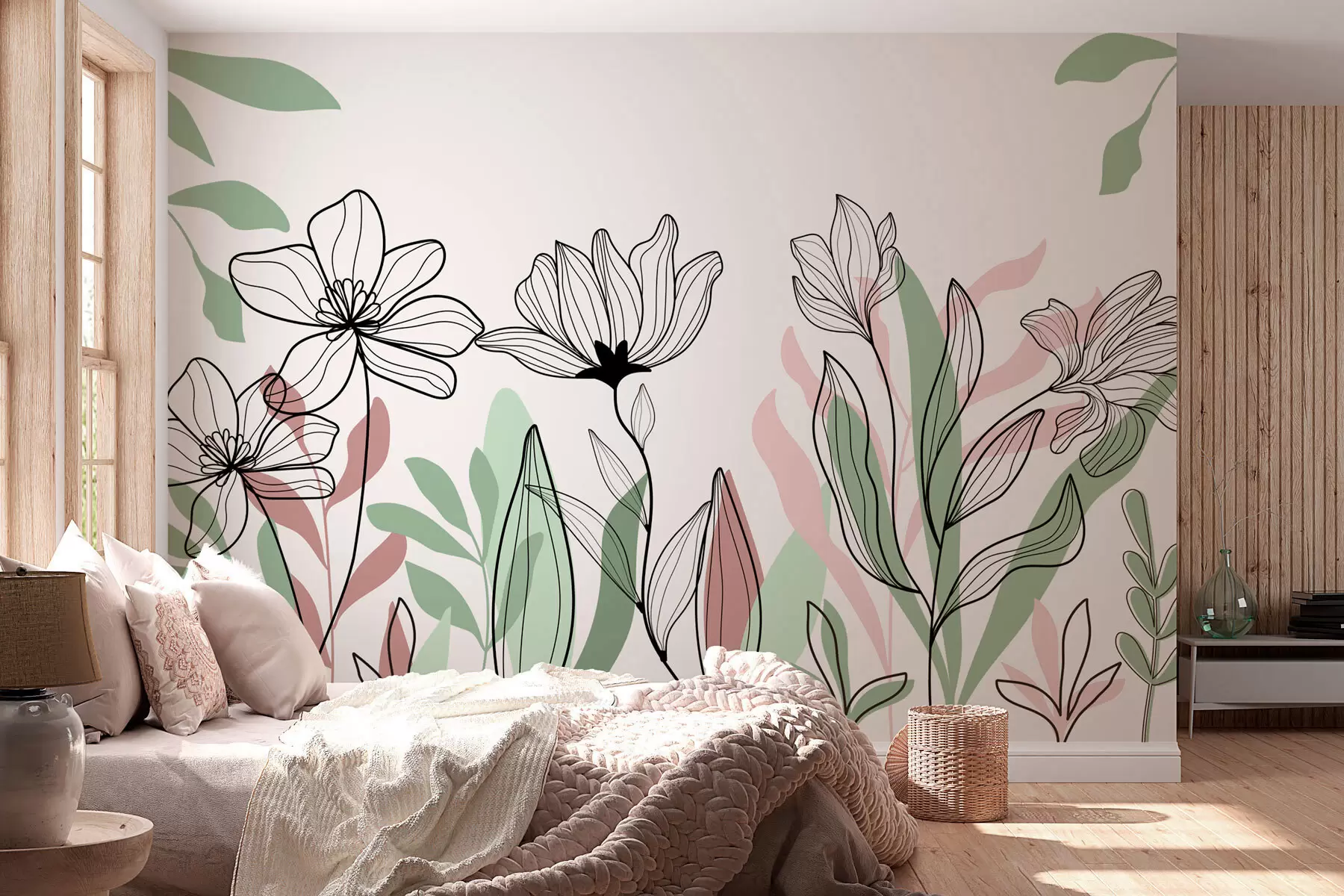 Fototapeedid Boho lilled w02827